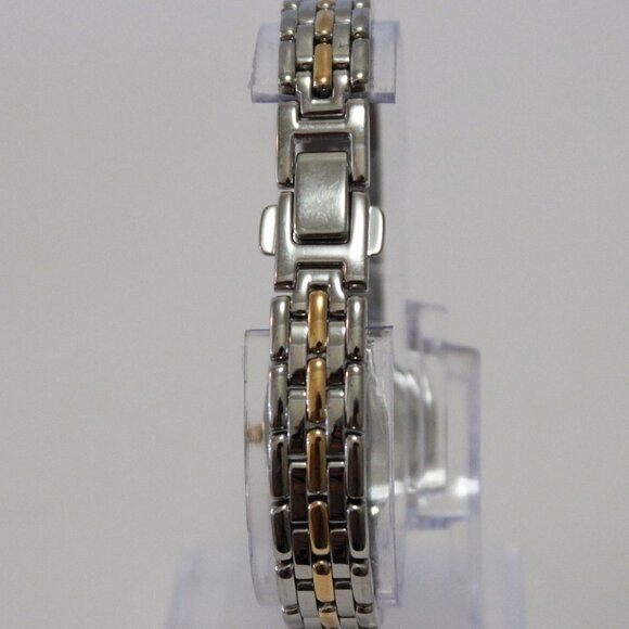 Eco Drive Ladies Silhouette Two Tone Watch 21mm - Picture 11 of 11